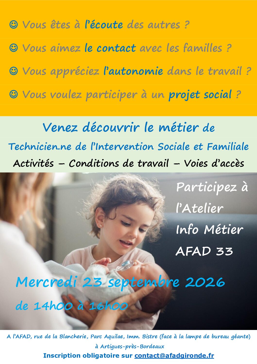20260923 – affiche atelier AFAD métier TISF